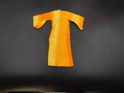 blythe orange dress back
